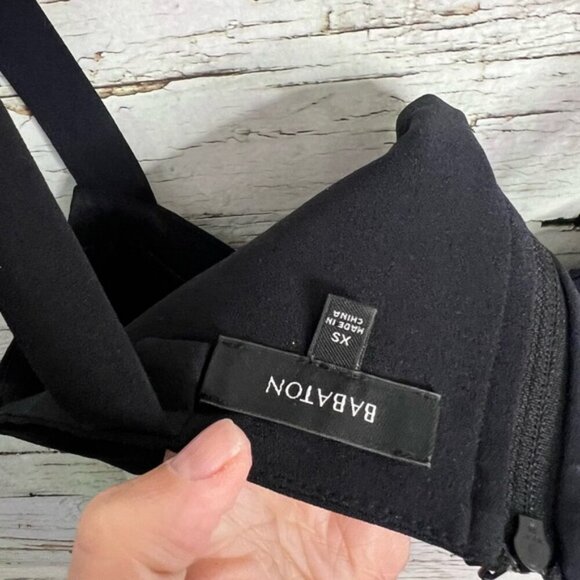 Aritzia babaton black crop top size xs - Picture 6 of 6